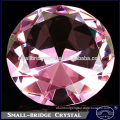 Fashionable 60mm Pink Decorative Glass Diamond Gift